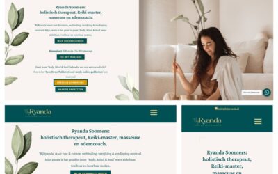 Nieuwe website voor BijRyanda van Ryanda Soomers